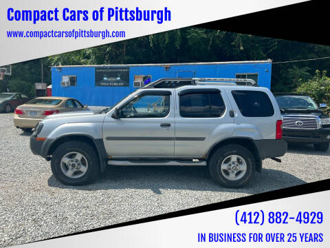 2002 Nissan Xterra for sale at Compact Cars of Pittsburgh in Pittsburgh PA