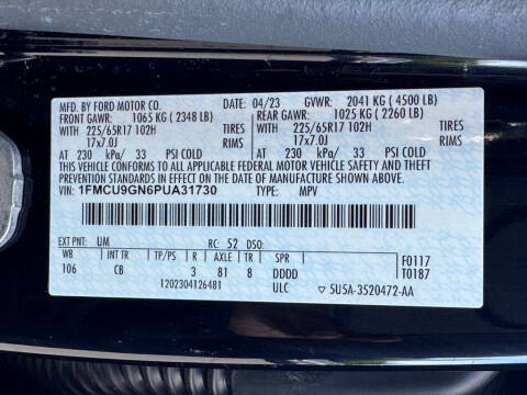 2023 Ford Escape Active