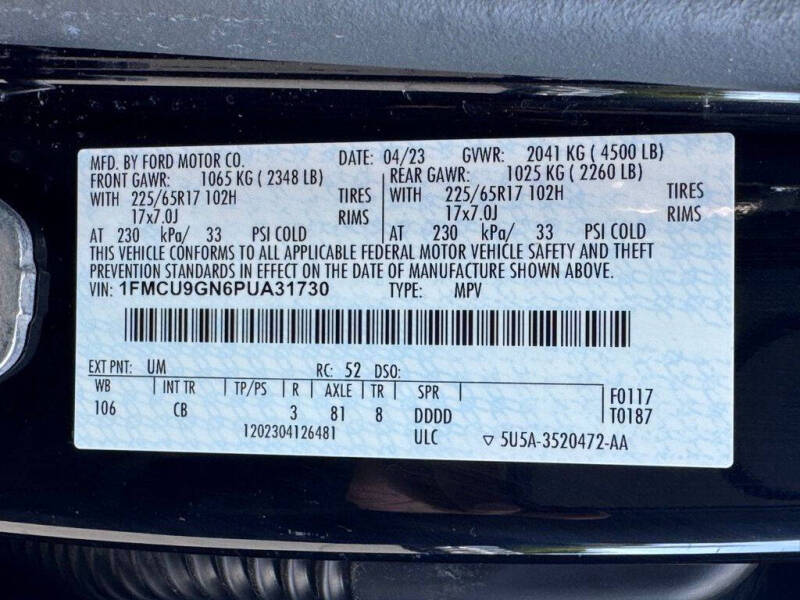 2023 Ford Escape Active