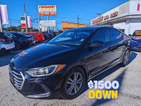 2017 Hyundai Elantra SE