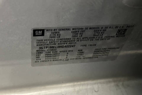 2017 GMC Sierra 1500