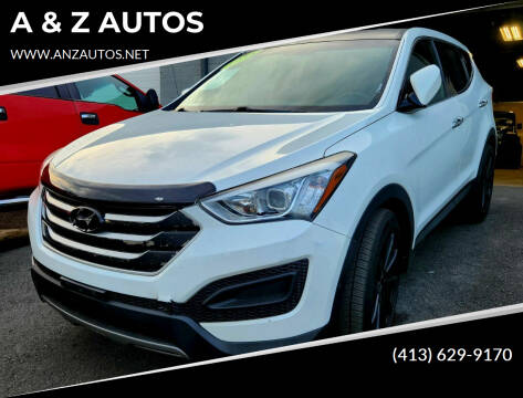 2015 Hyundai Santa Fe Sport for sale at A & Z AUTOS in Westfield MA