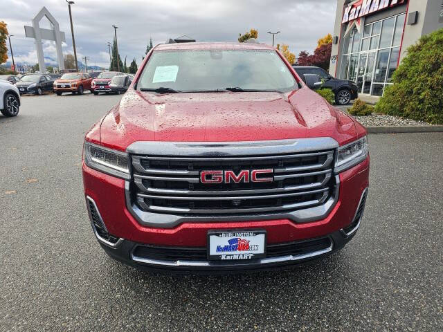 Used 2023 GMC Acadia AT4 with VIN 1GKKNLLS2PZ159993 for sale in Burlington, WA