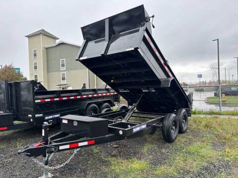 2025 Sure-Trac Trailers ST7212D1R-B-100 for sale at Woodburn Trailers in Woodburn OR