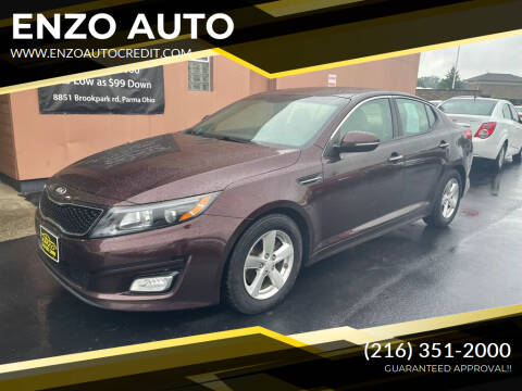 2015 Kia Optima for sale at ENZO AUTO in Parma OH