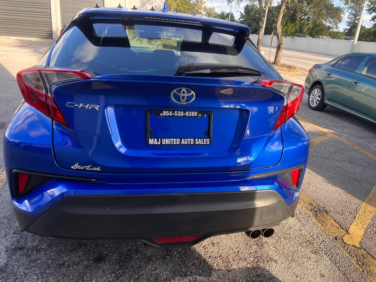 2018 Toyota C-HR for sale at M & J UNITED AUTO SALES in LAUDERDALE LAKES, FL