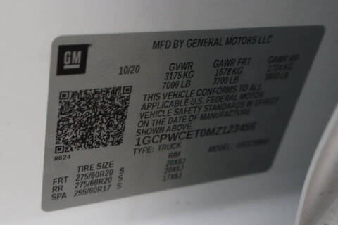 2021 Chevrolet Silverado 1500