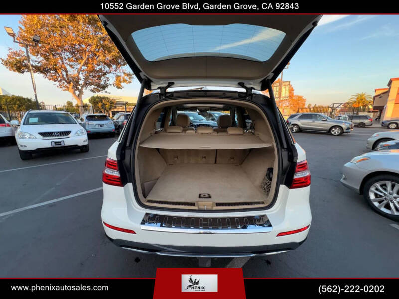 2012 Mercedes-Benz M-Class ML 350