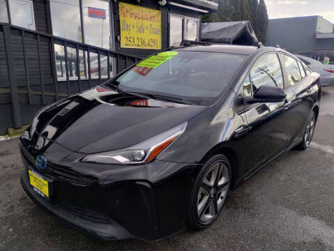 2021 Toyota Prius for sale at KENT GRAND AUTO SALES LLC in Kent WA