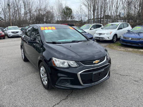 2017 Chevrolet Sonic for sale at Clayton Motors INC in Clayton NC