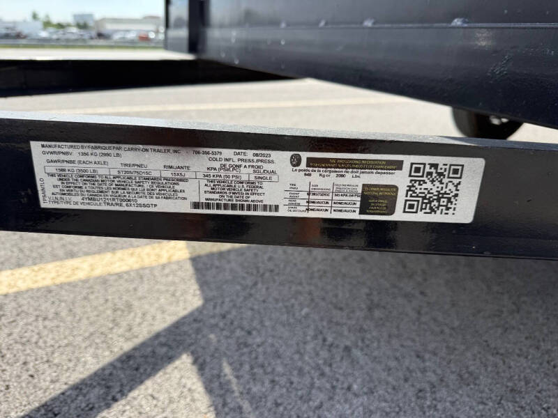 2024 Carry-on Trailer Cargo Utility Trailer