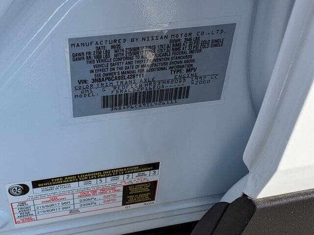 2025 Nissan Kicks SV