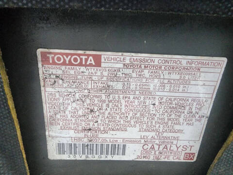 1998 Toyota Camry XLE V6