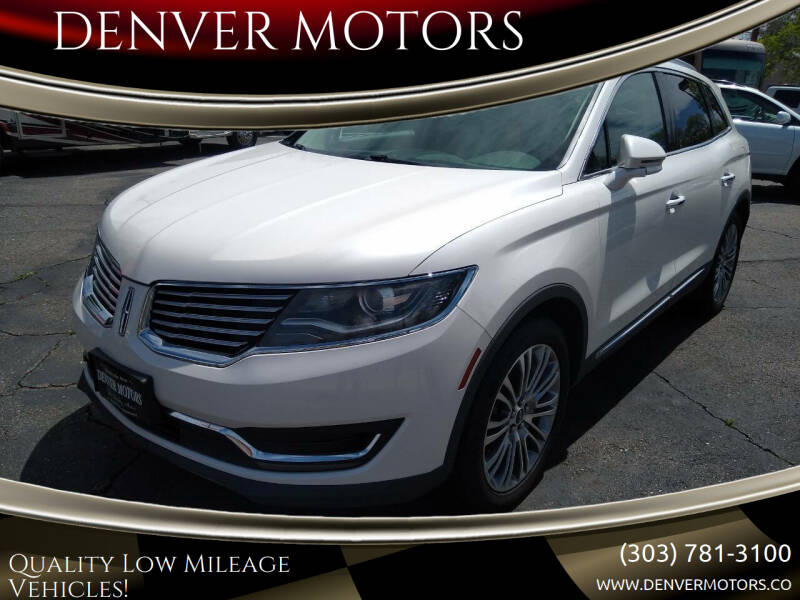 2016 Lincoln MKX Reserve