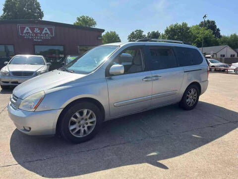 2010 Kia Sedona for sale at A & A Auto Sales in Fayetteville AR