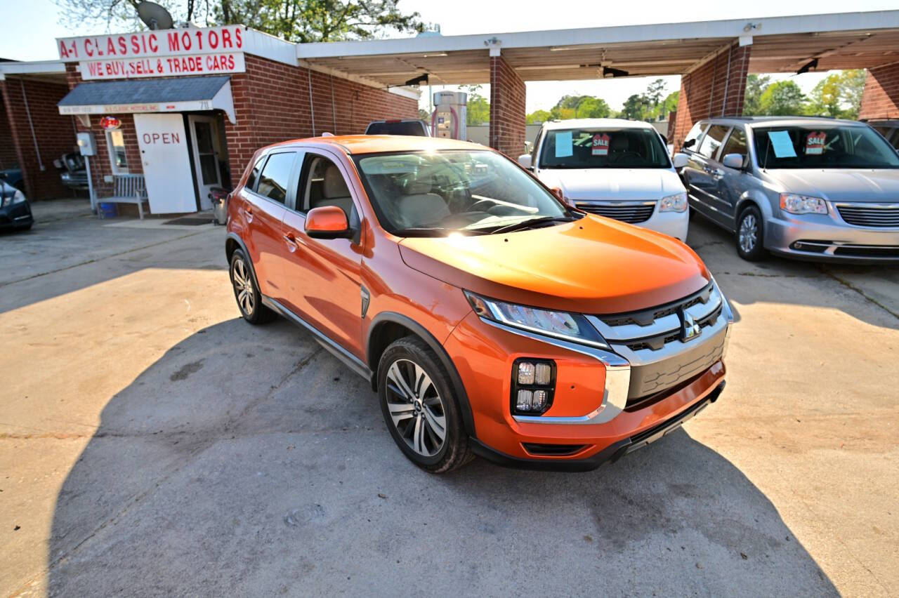 2020 Mitsubishi Outlander Sport for sale at A1 Classic Motor Inc in Fuquay Varina, NC