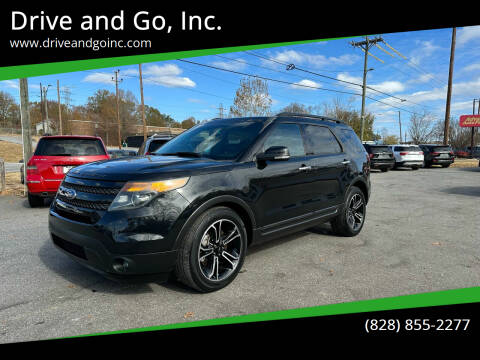 2013 Ford Explorer for sale at Drive and Go, Inc. in Hickory NC
