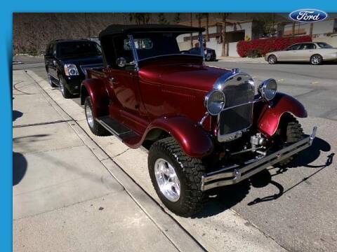 1929 Ford A Roadster Pickup for sale at One Eleven Vintage Cars in Palm Springs CA