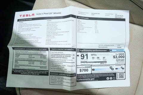 2022 Tesla Model X Plaid