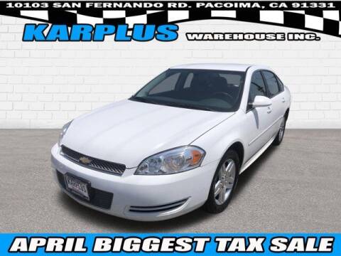 2016 Chevrolet Impala Limited for sale at Karplus Warehouse in Pacoima CA