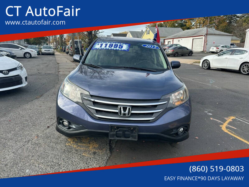 2012 Honda CR-V for sale at CT AutoFair in West Hartford CT