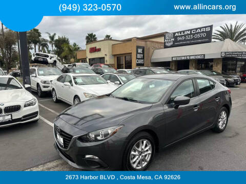 2016 Mazda MAZDA3 for sale at Allin Cars in Costa Mesa CA