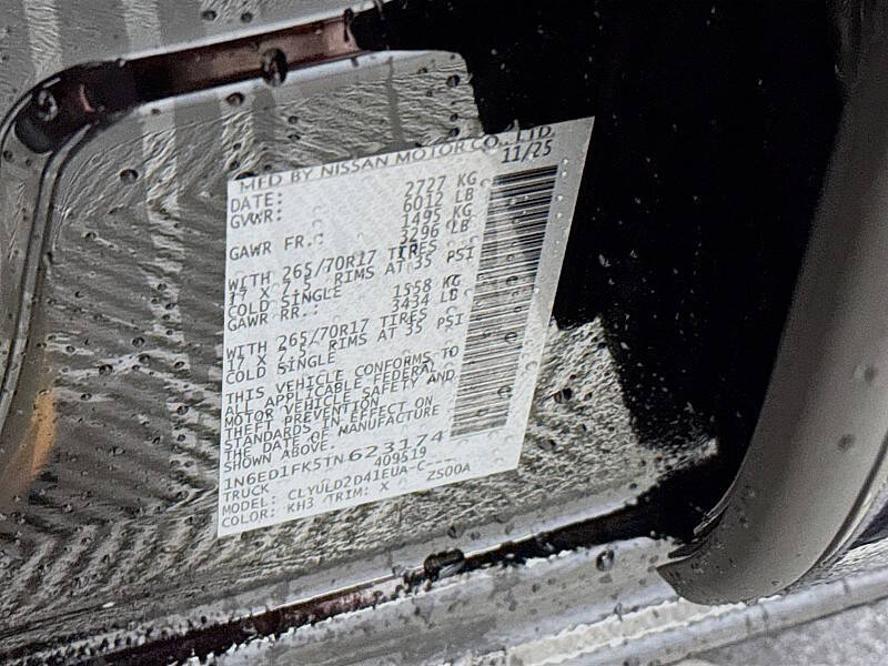 2026 Nissan Frontier