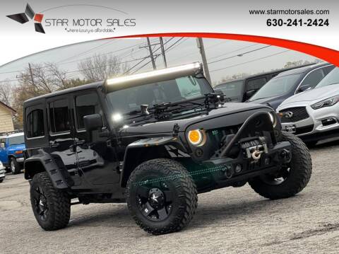 2017 Jeep Wrangler Unlimited for sale at Star Motor Sales in Downers Grove IL