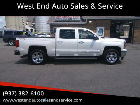 2014 Chevrolet Silverado 1500 for sale at West End Auto Sales & Service in Wilmington OH