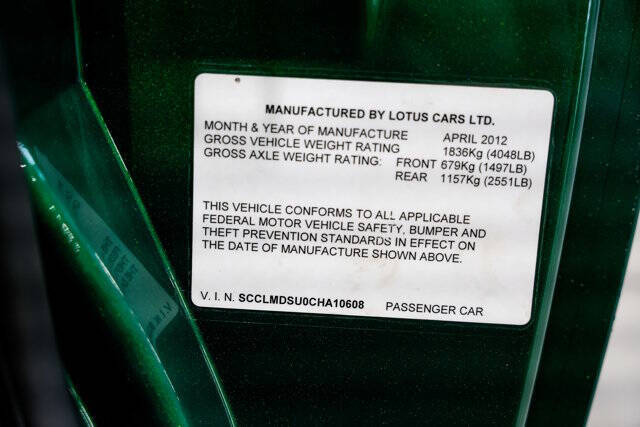 2012 Lotus Evora S 2+2