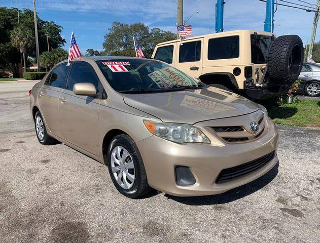 2011 Toyota Corolla for sale at AUTO PROVIDER in Fort Lauderdale FL