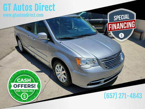 2014 Chrysler Town and Country for sale at GT Autos Direct in Garden Grove CA