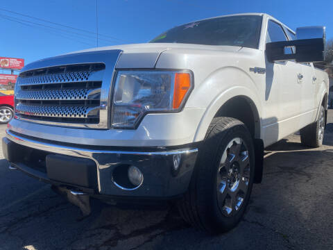 2010 Ford F-150 for sale at WINNERS CIRCLE AUTO EXCHANGE in Ashland KY