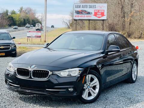 2016 BMW 3 Series for sale at A&M Auto Sales in Edgewood MD