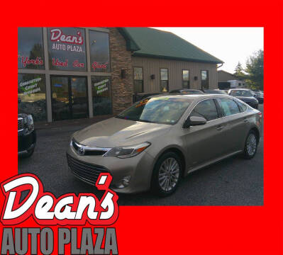 2013 Toyota Avalon Hybrid for sale at Dean's Auto Plaza in York PA