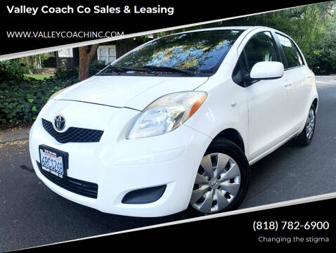 2011 Toyota Yaris for sale at Valley Coach Co Sales & Leasing in Van Nuys CA
