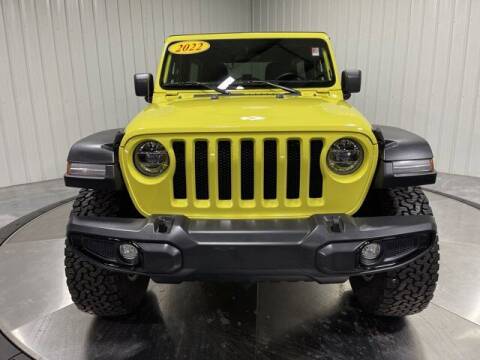 2022 Jeep Wrangler Unlimited for sale at HILAND TOYOTA in Moline IL