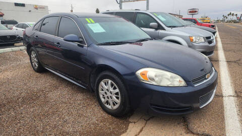 2011 Chevrolet Impala for sale at JJ's Adobe Auto Inc in Casa Grande AZ
