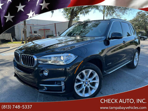 2015 BMW X5 for sale at CHECK AUTO, INC. in Tampa FL