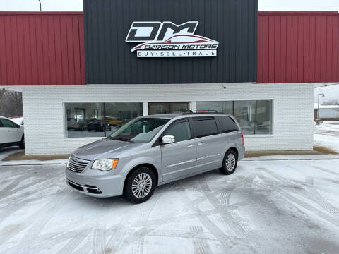 2016 Chrysler Town and Country for sale at Davison Motorsports in Holly MI