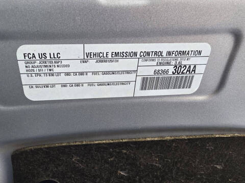 2018 Chrysler Pacifica Hybrid Limited