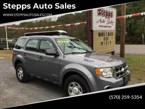 2008 Ford Escape for sale at Stepps Auto Sales in Shamokin PA