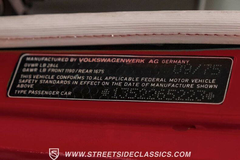 1975 Volkswagen Super Beetle