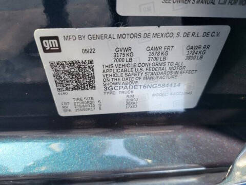 2022 Chevrolet Silverado 1500 RST