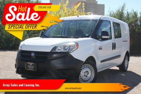 2017 RAM ProMaster City Cargo for sale at Ariay Sales and Leasing Inc. - Pre Owned Storage Lot in Denver CO