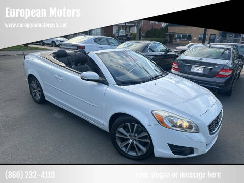 2011 Volvo C70 for sale at European Motors in West Hartford CT
