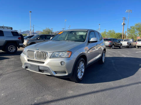 2013 BMW X3 for sale at CAR WORLD in Tucson AZ