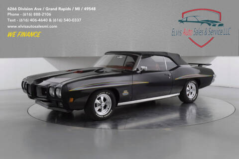 1970 Pontiac GTO for sale at Elvis Auto Sales LLC in Grand Rapids MI