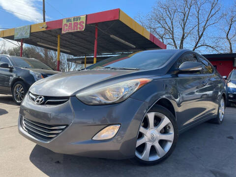 2012 Hyundai Elantra for sale at Cash Car Outlet in Mckinney TX