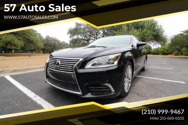 2014 Lexus LS 460 for sale at 57 Auto Sales in San Antonio TX